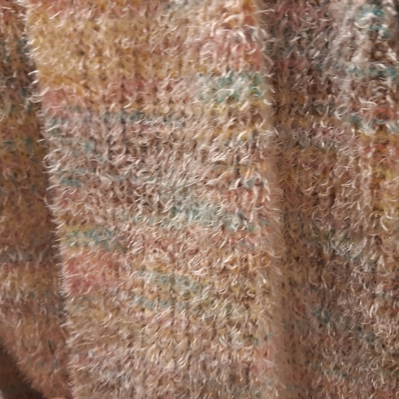 Hooded Multicolor Cardigan Cozy - Picture 4 of 6